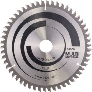 Bosch Panza ferastrau circular Multi Material, 210x30x2.4mm, 54T