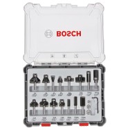 Bosch Set 15 freze HM tija 6 mm