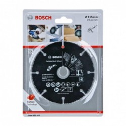 Bosch Disc de taiere cu carbura metalica Multi Wheel 115x22.23mm