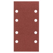 Bosch Set 10 foi abrazive 93x185mm, R120, 8 gauri