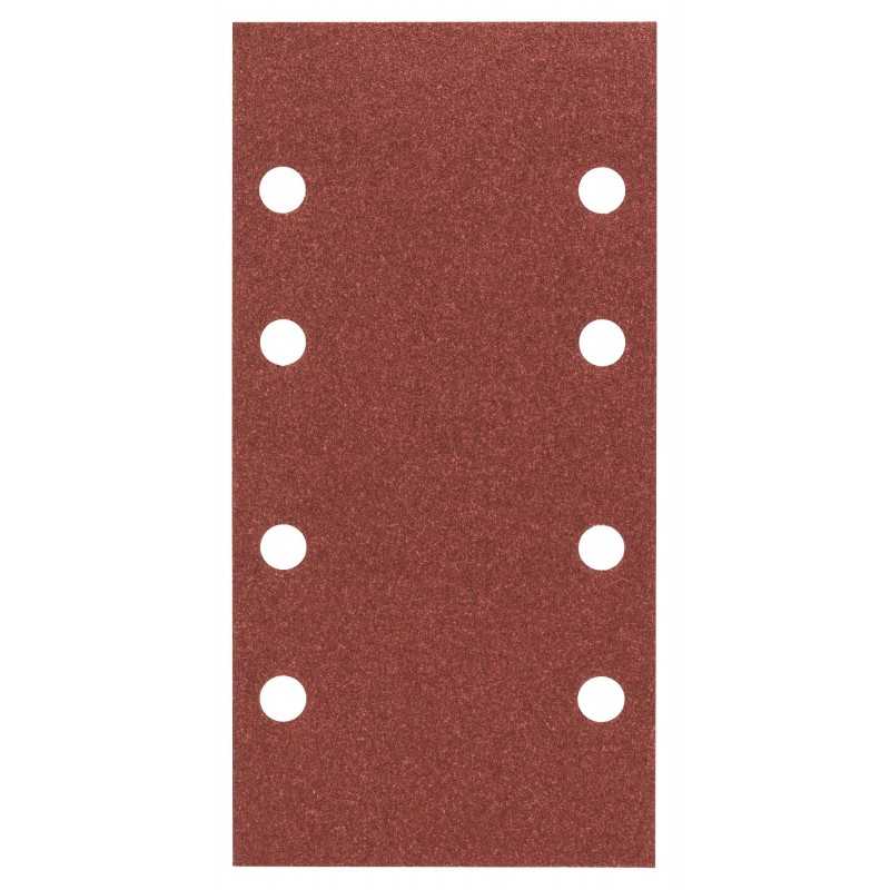 Bosch Set 10 foi abrazive 93x185mm, R120, 8 gauri