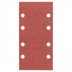 Bosch Set 10 foi abrazive 93x185mm, R180, 8 gauri
