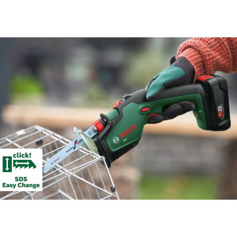 Bosch Keo Ferastrau de gradina cu acumulator Li-ion 18V, 2Ah, 150mm