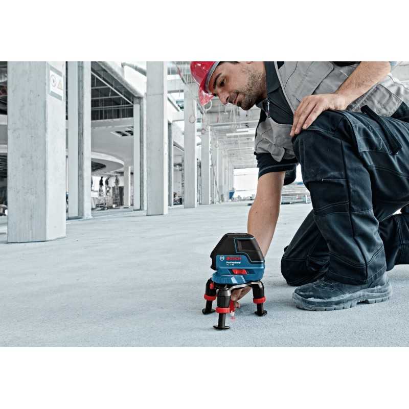 Bosch GLL 3-50 Nivela laser cu linii + stativ BS150 Professional