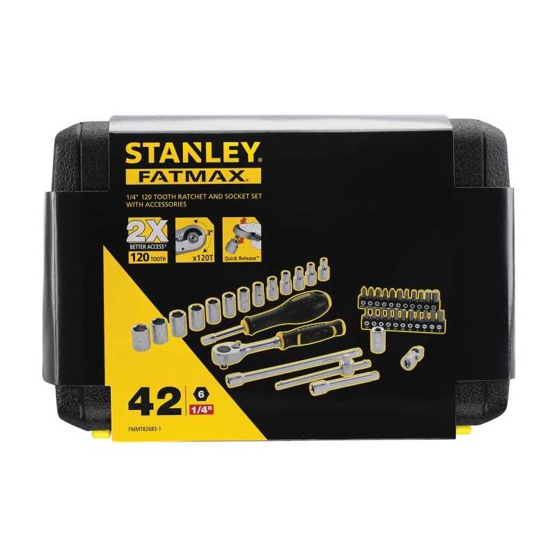 Stanley FMMT82683-1 Set tubulare FM 1/4" - 42 piese