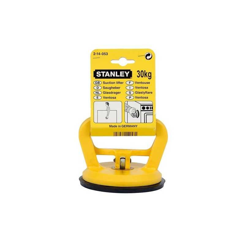 Stanley 2-14-053 Ventuza pentru geamuri cu un pad si doua manere, 120mm
