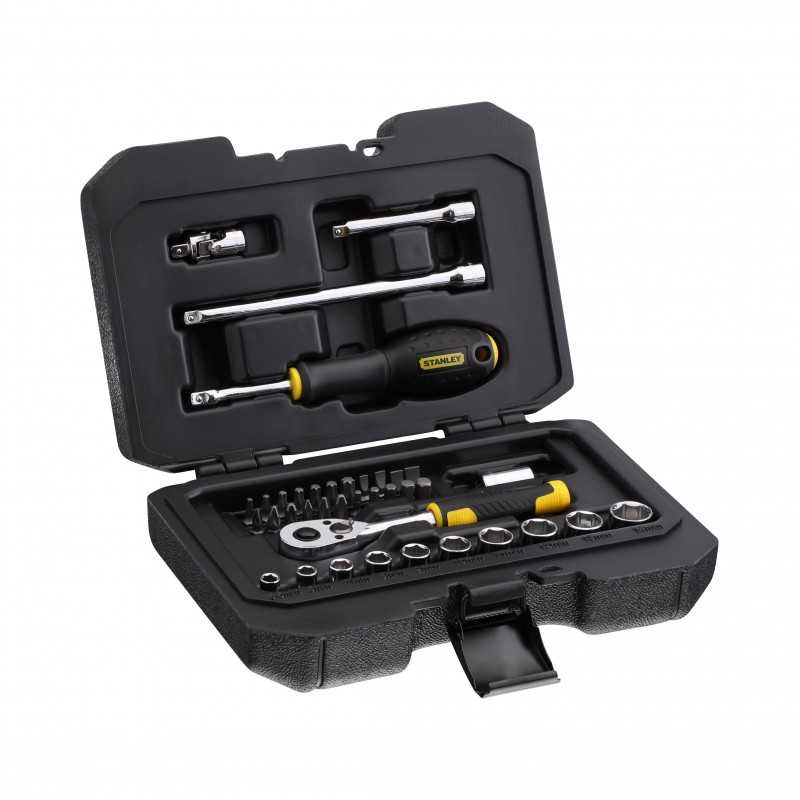 Stanley STMT828281 Set tubulare 1/4", 38piese