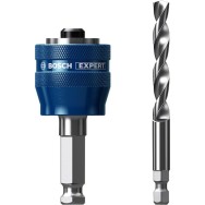 Bosch Adaptor hexagonal Expert PowerChange Plus HEX11 cu burghiu centrare HSS-G, 7.15x105 mm
