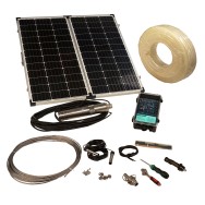 Progarden 3TSS0.76-55-24/120 Pompa submersibila 3/4", solar, 120W/24V, MPPT, PFV 2x80W, 55m, 0.76mch, apa curata