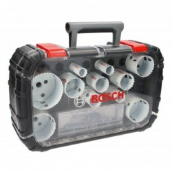 Bosch Caseta 11 carote Progressor for Wood and Metal, 20/22/25/32/35/40/44/51/60/64/76mm