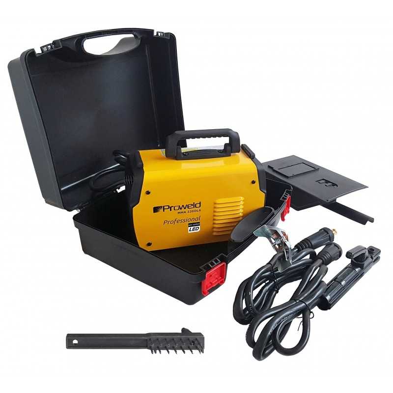 ProWELD MMA 220DLS-LED invertor sudare, MMA/LiftTIG G4