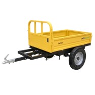 ProGARDEN Campo RM500CT remorca 500kg minitractor, 1 osie, prindere cupla
