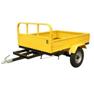 ProGARDEN Campo RM600CT remorca 600kg minitractor, 1 osie, prindere cupla