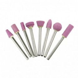 Dedra Set 8 pietre slefuit de precizie 3.2mm