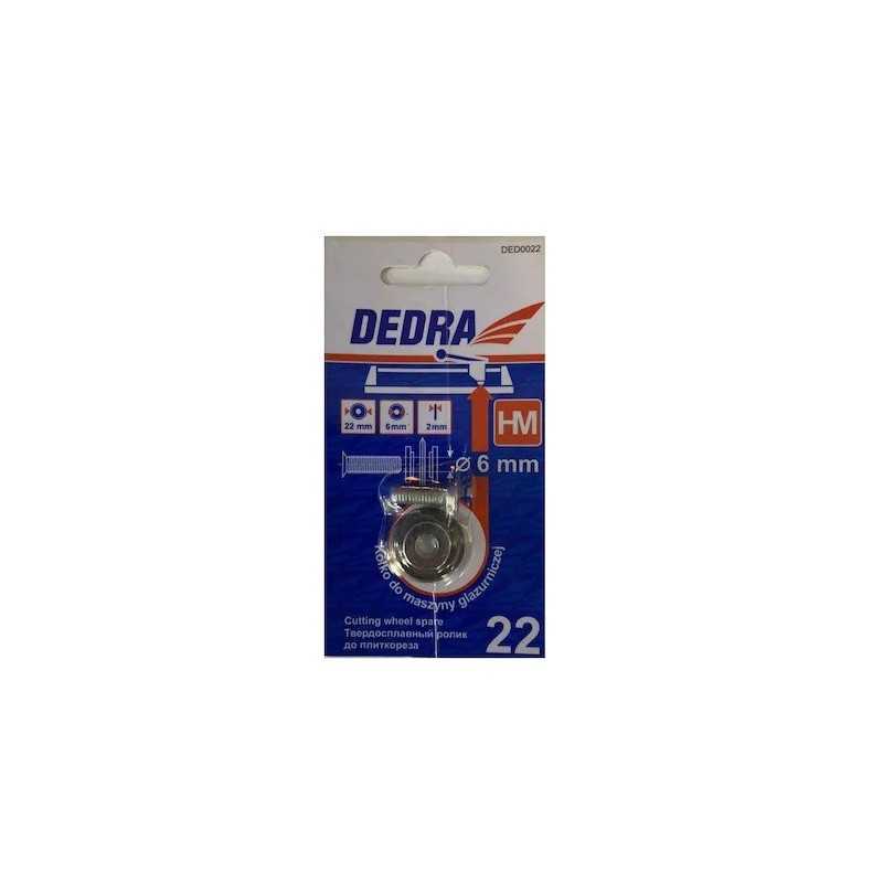 Dedra DED0022 Roata de taiere 2x22mm + surub 6mm