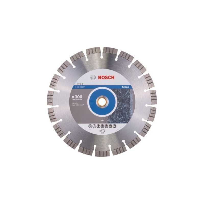 Bosch Disc diamantat granit/piatra 300x20/25.4 Best