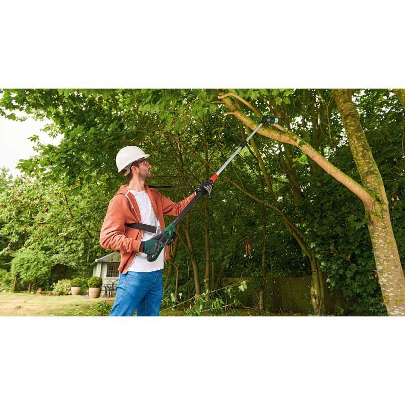 Bosch Fierastrau electric telescopic cu lant pentru taiat crengi, 18 V, fara acumulator in set (solo)