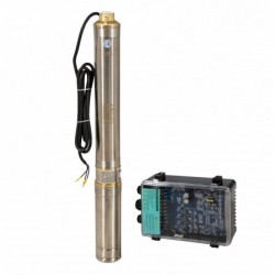 Progarden Pachet 3TSC3.5-50-48/500 Pompa submersibila 1", solar, 500W/48V, MPPT, 50m, 3.5mch, multietajata, apa curata + 2 x SP4