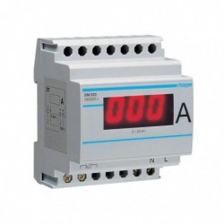 Hager SM020 Ampermetru digital, masura directa 20A, 1W