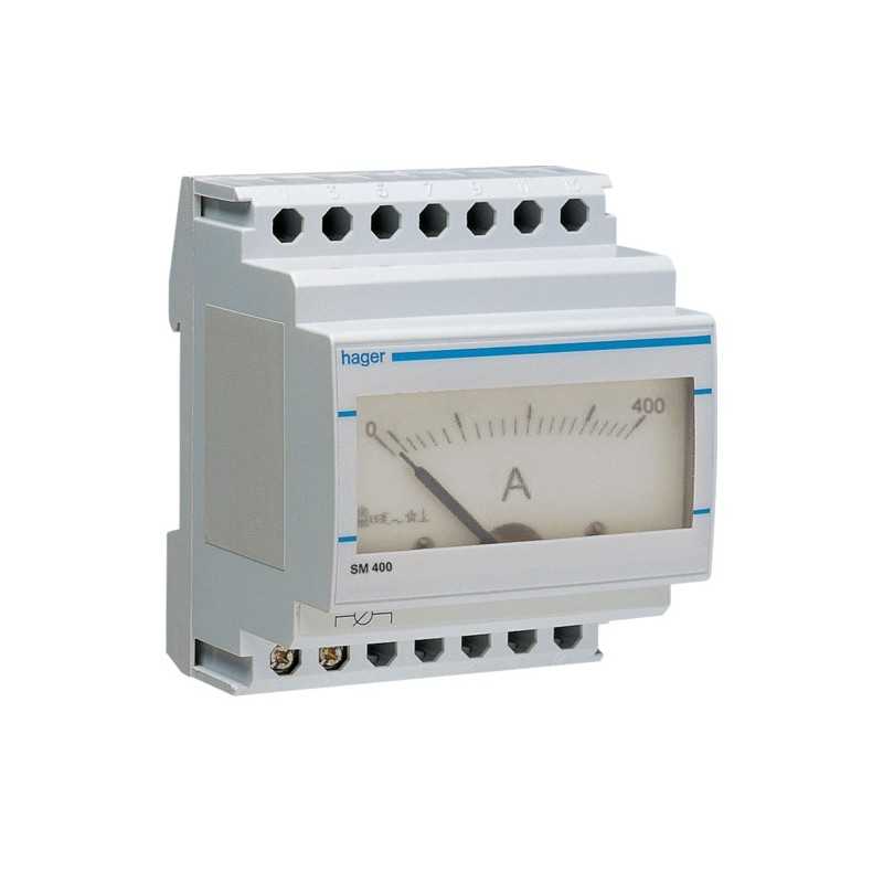 Hager SM400 Ampermetru analog, masura indirecta 400A, 1.1W, 2000V