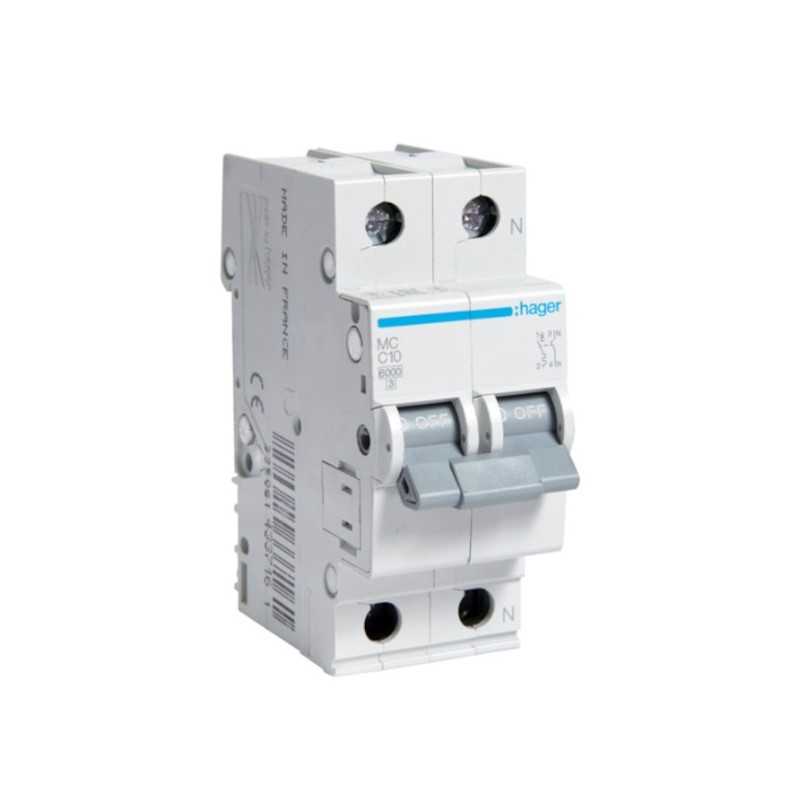Hager MC563 Intrerupator automat 2P, 230V, 6kA, C