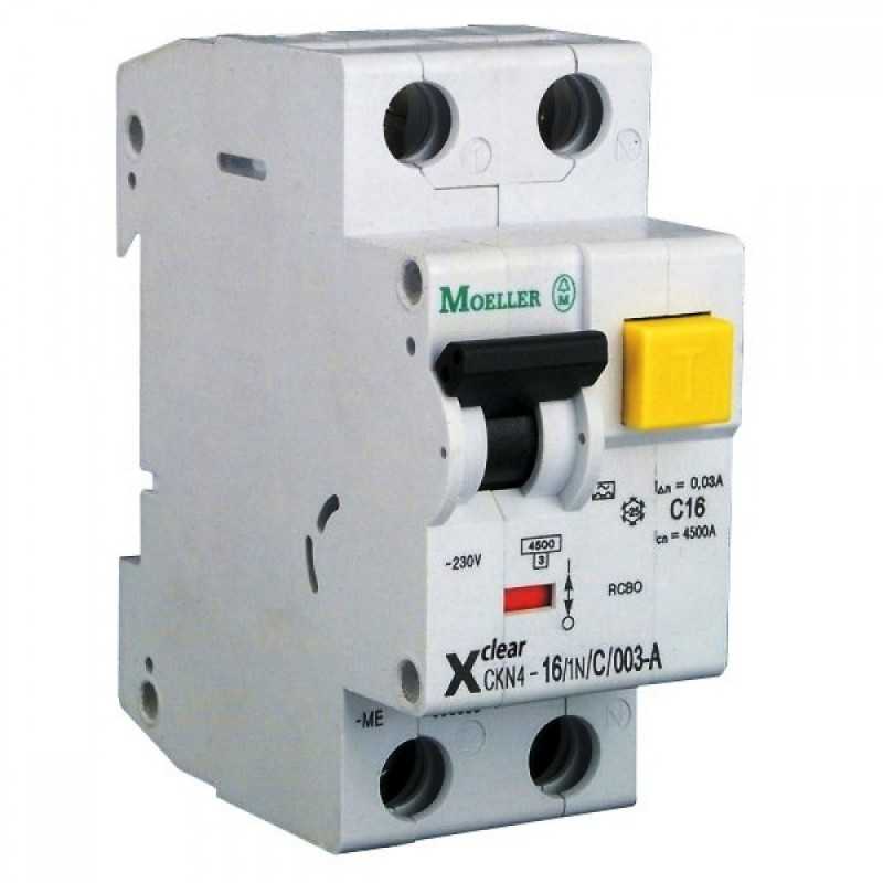 Moeller CKN4-40/1N/C/003 Siguranta automata diferential 40A, 1P+N, 4.5kA