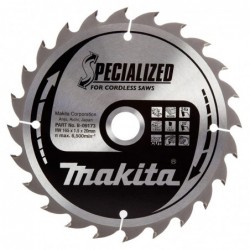 Makita Panza ferastrau circular pentru lemn, 165X20X24mm, 24T