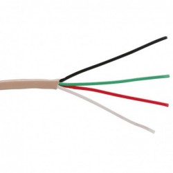 TC4 Cablu telefon 4 intrari, 10mmp, PVC, alb