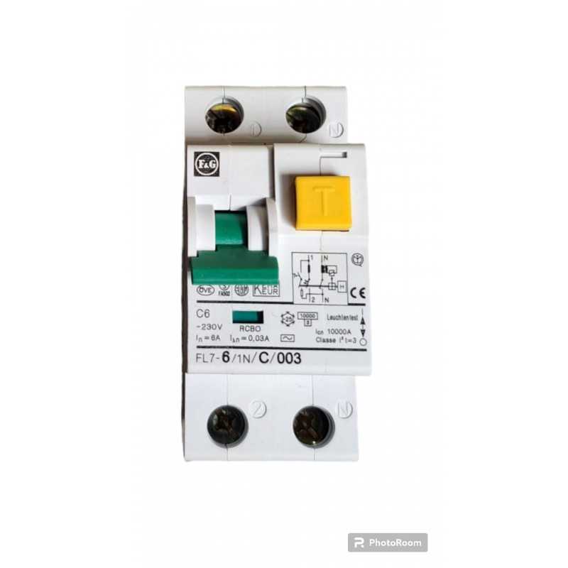 Moeller CKN4-6/1N/C/003 Siguranta automata diferentiala 20A, 1P+N, 4.5kA