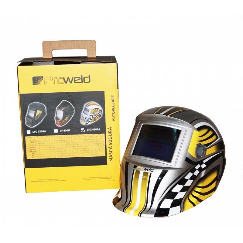 ProWELD LYG-8507A masca sudura LCD, automata, reglabila, clasa optica 1112