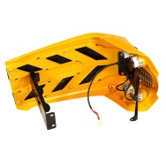 ProGARDEN Capota minitractoare cu 4 faruri LED Campo T12