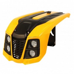 ProGARDEN Capota minitractoare cu 4 faruri LED Campo T12