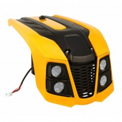 ProGARDEN Capota minitractoare cu 4 faruri LED Campo T12