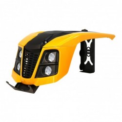 ProGARDEN Capota minitractoare cu 4 faruri LED Campo T18