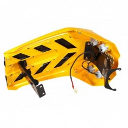 ProGARDEN Capota minitractoare cu 4 faruri LED Campo T18