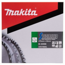 Makita B-33598 Panza circular panou sandwich 2.4x30x270mm, 60T