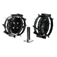 ProGARDEN Set 2 roti metalice 400x8 cu manicot 32mm