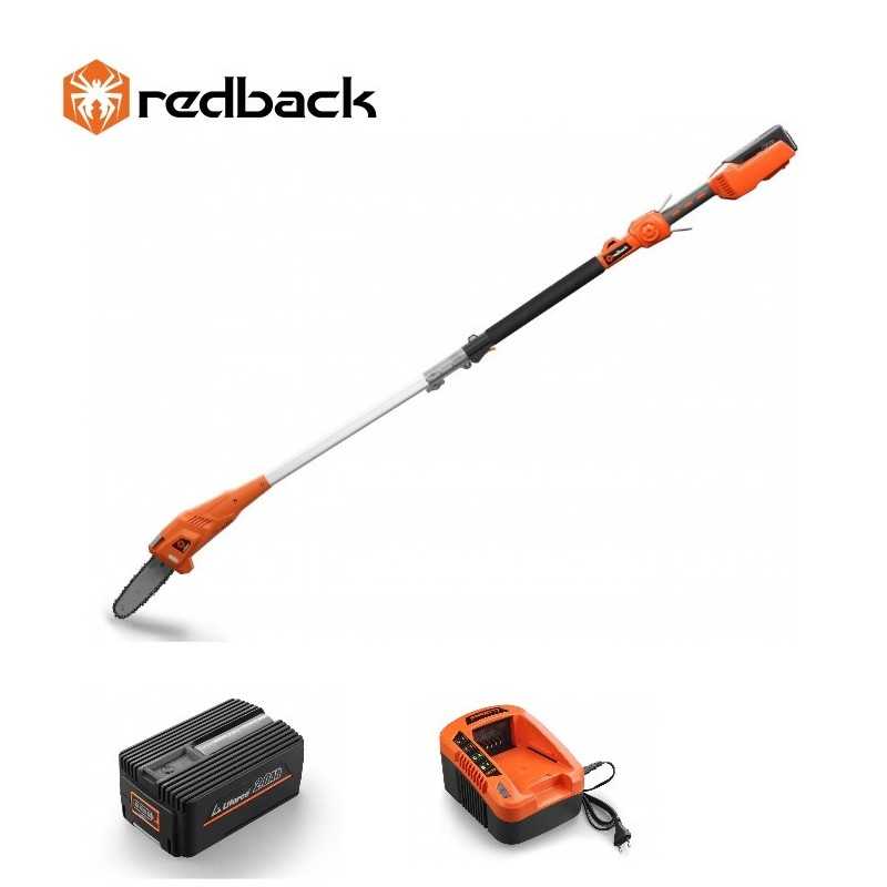 Redback Pachet E608D+EP20+EC20 Emondor 2000mm, acumulator 40V/2Ah, incarcator 40V/2A