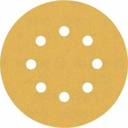 Bosch Set 5 foi abrazive disc C470, 125mm, G180, 8gauri