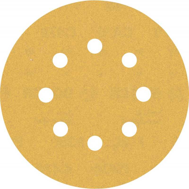 Bosch Set 5 foi abrazive disc C470, 125mm, G180, 8gauri