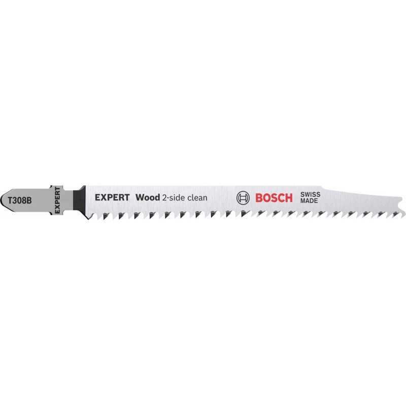 Bosch Set 5 panze ferastrau vertical T308B Expert Wood, 117x50mm