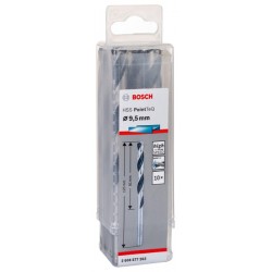 Bosch Set 10 burghie metal HSS PointTeQ, 9.5x81x125mm