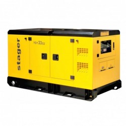 Stager YDY33S3 Generator insonorizat 33kVA, 43A, 1500rpm, trifazat, diesel