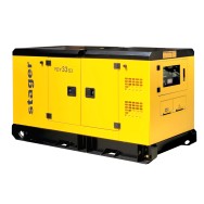 Stager YDY33S3 Generator insonorizat 33kVA, 43A, 1500rpm, trifazat, diesel