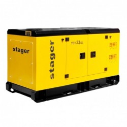 Stager YDY33S3 Generator insonorizat 33kVA, 43A, 1500rpm, trifazat, diesel
