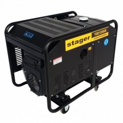 Stager YGE12000E Generator open-frame 10kW, monofazat, benzina, pornire electrica