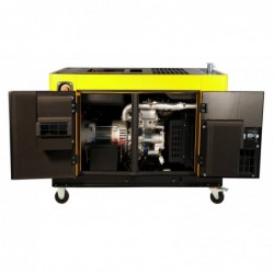 Stager YDE12T3 Generator insonorizat 12kVA, 16A, 3000rpm, trifazat, diesel, pornire electrica