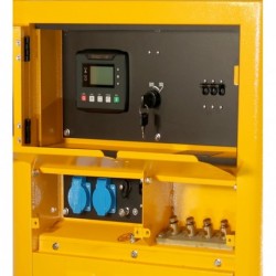 Stager YDE12T3 Generator insonorizat 12kVA, 16A, 3000rpm, trifazat, diesel, pornire electrica