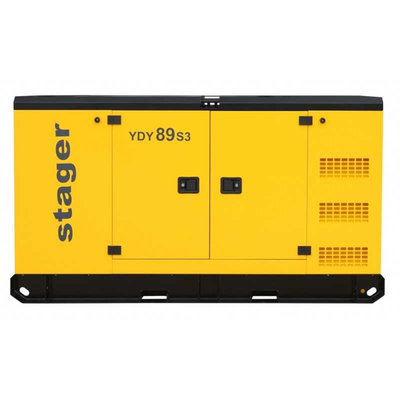 Stager YDY89S3 Generator insonorizat 89kVA, 115A, 1500rpm, trifazat, diesel