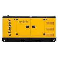 Stager YDY61S3 Generator insonorizat 61kVA, 79A, 1500rpm, trifazat, diesel
